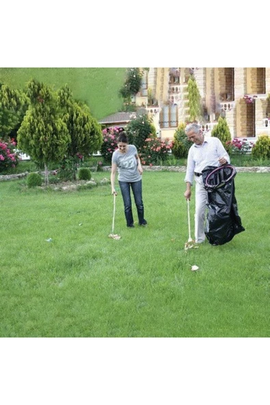 0004 Çöp Ve Yaprak Toplama Aparatı 92 Cm (dişli Ağız) - Resim 4