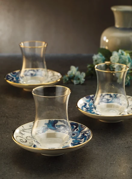 Sandro Moreno 1898 Victoria 12 Parça 6 Kişilik Çay Seti 110 Ml Ar212718 ürün görseli