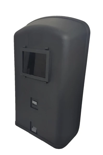 Kaynak Maskesi Plastik Siyah Camlı Kaynak Elde Tutmalı Yapma Maskesi ürün görseli 1