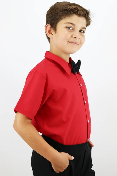 Erkek Çocuk Santino Papyonlu Alt Üst Takım 23 Nisan 29 Ekim 10 Kasım 19 Mayıs Gösteri Kıyafeti - Resim 5