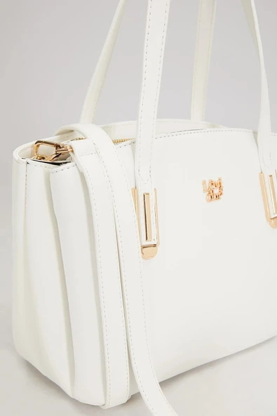 Levidor Beyaz Kadın Omuz Çantası 930206 - 2