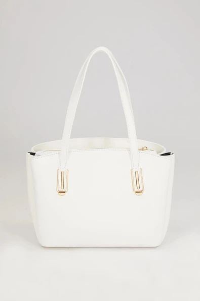 Levidor Beyaz Kadın Omuz Çantası 930206 - 3