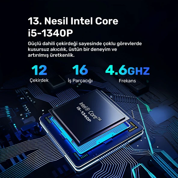 RaXius Momentum CD-I134P021 i5-1340P 16GB 512SSD W11P Mini PC - 8