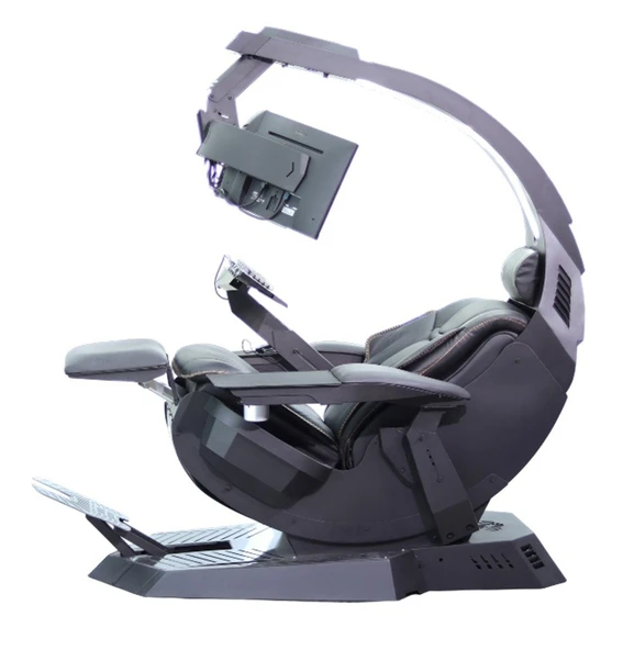 TWISTED MINDS UNICORN 2.0 MANTICORE RGB ELEKTRİKLİ DERİ DÖŞEME ÇELİK PROFESYONEL GAMING SIMULATOR - 3