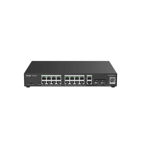 Ruijie Reyee RG-ES220GS-P 16 Port 10/100/1000 Mbps Gigabit PoE Switch