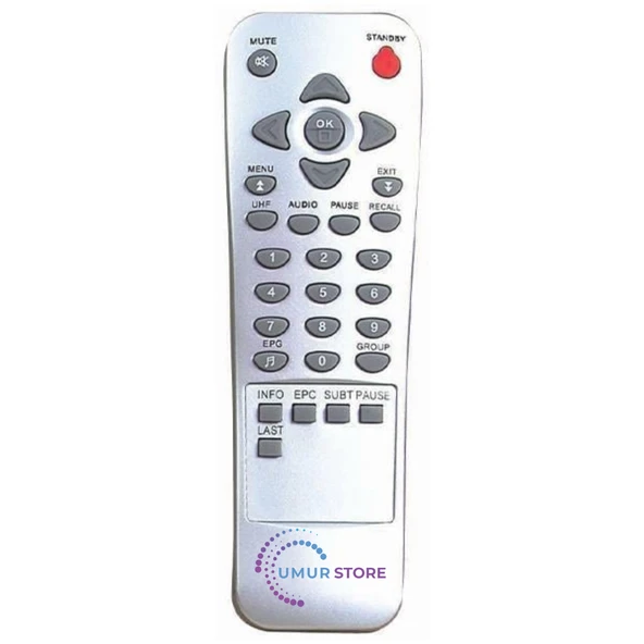 Kyoto 9600 DVI-DCI Uydu Alıcı Kumandası ürün görseli