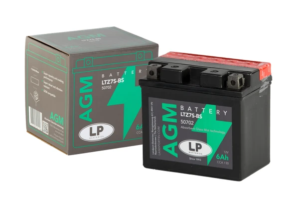 AGM AKÜ LTZ7S-BS 6 A KG: 2,17 L:113 W:70 H:105 CCA: 130 YAMAHA YZF R7 700cc 2022-2024 ürün görseli