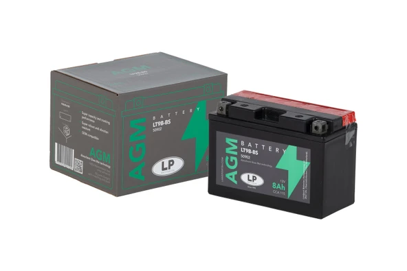 AGM AKÜ LT9B-BS 8 A KG: 2,65 L:150 W:70 H:105 CCA: 115 YAMAHA XT X 660cc 2004-2009 ürün görseli