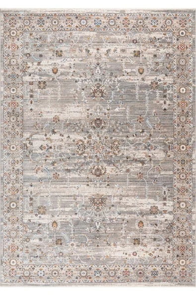 Pastel Halı Discovery 1426A Gri Salon Oturma Yatak Odası Halısı ürün görseli 1