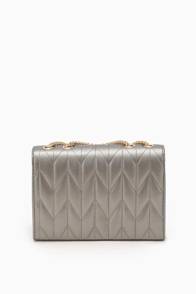 Levidor Platin Kadın Omuz Çantası 930075 - Resim 4