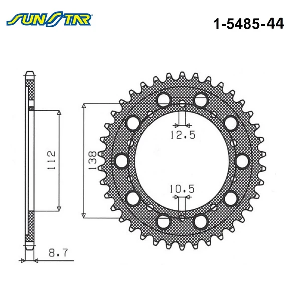 ARKA DİŞLİ HONDA CBR 900RR 900cc DİŞLİ SAYISI : +2 1992-1999 - Resim 2
