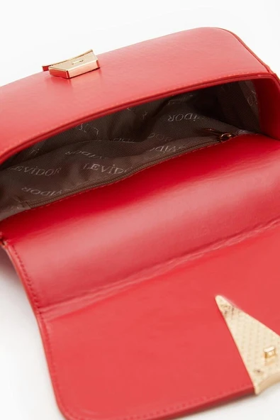 Levidor Kırmızı Kadın Omuz Çantası 930089 - 2