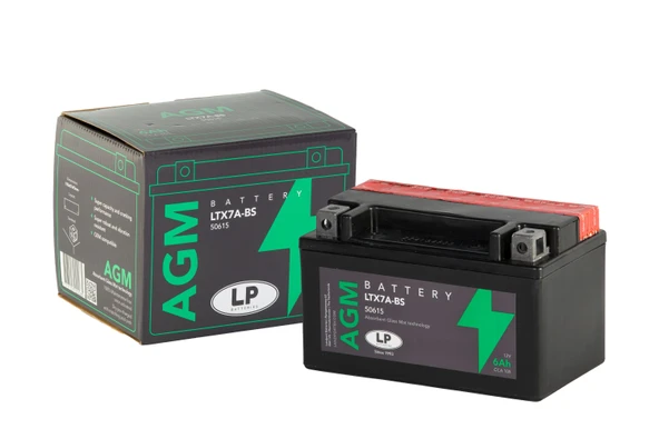 AGM AKÜ LTX7A-BS 6 A KG: 2,35 L:150 W:87 H:93 CCA: 105 YAMAHA CYGNUS X 125cc 2004-2014 ürün görseli