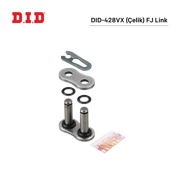 DID-428VX ÇELİK F J BİRLEŞTİRİCİ BAKLA YAMAHA YZF R125cc 2008-2020 ürün görseli