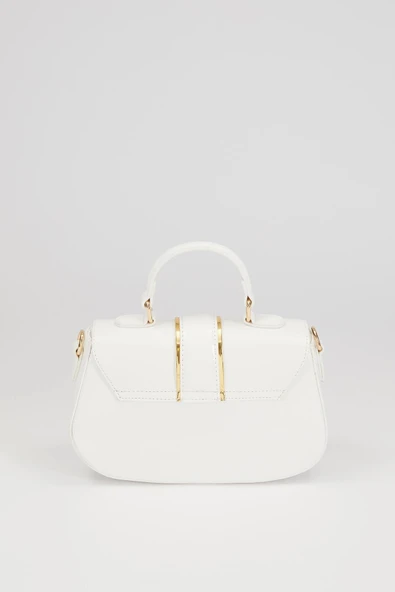 Levidor Beyaz Kadın Omuz Çantası 930214 - Resim 3