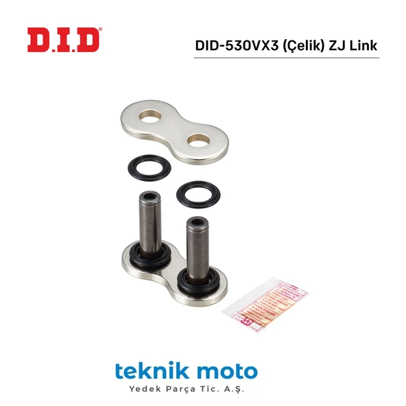 DID-530VX3 ÇELİK Z J BİRLEŞTİRİCİ BAKLA 2006-2010 - Resim 2