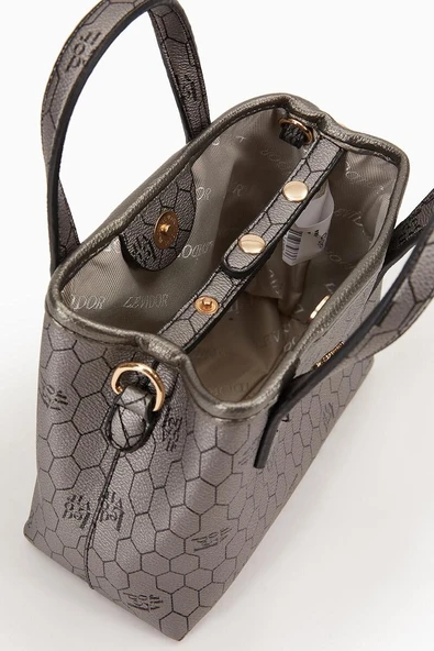 Levidor Platin  Kadın Omuz Çantası 930163 - Resim 3