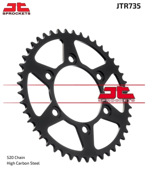 ARKA DİŞLİ DUCATI MONSTER 696cc DİŞLİ SAYISI : +1 2008-2014 - Resim 2