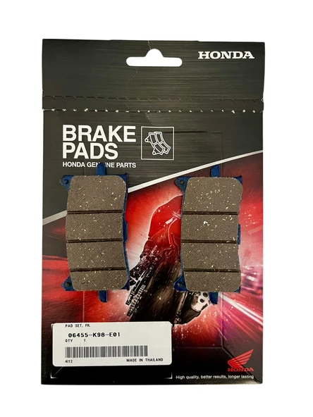 HONDA YARI METALİK FREN BALATASI HONDA CB 250R 250cc ÖN 2018-2024 ürün görseli