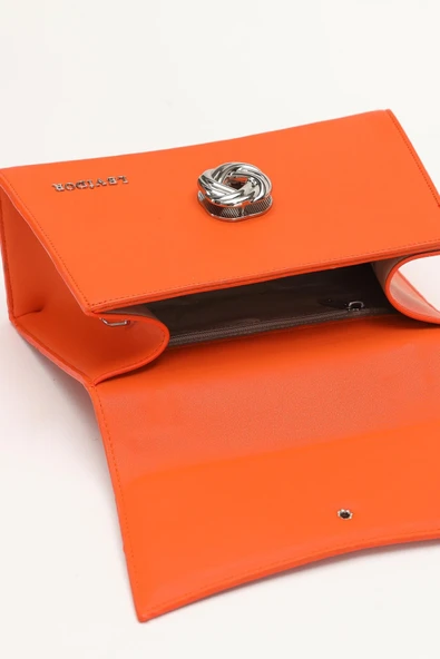 Levidor Turuncu Kadın Omuz Çantası 930158 - Resim 3