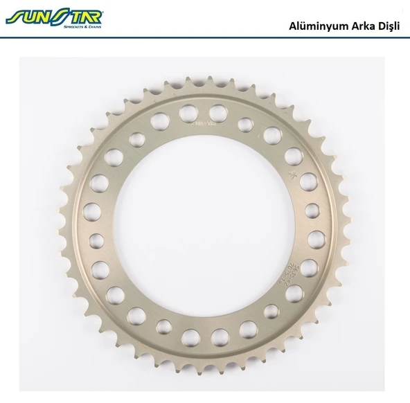ARKA DİŞLİ ALÜMİNYUM HONDA CBR 954RR 954cc DİŞLİ SAYISI : -1 2002-2003 ürün görseli