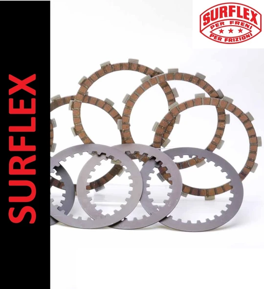 SURFLEX DEBRİYAJ BALATASI VE SACI YAMAHA T-MAX 500cc 2004-2011 ürün görseli