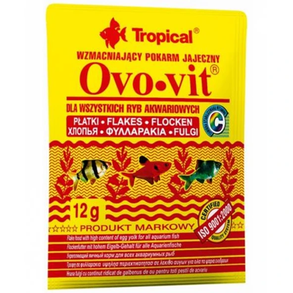 Tropical Ovo-Vit 12 gr Yumurta Sarılı - 1