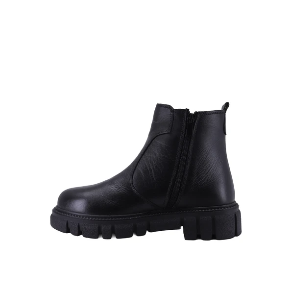 Hobby 26115  Hakiki Deri Kadın Günlük Bot - Resim 8