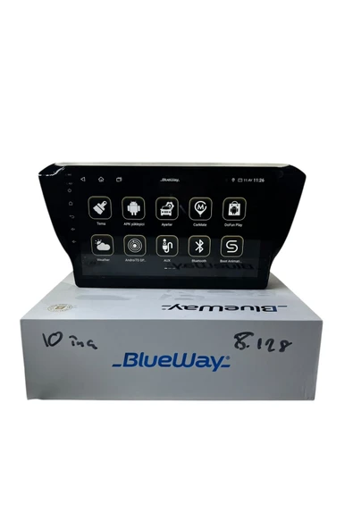 Skoda SuperB 2015-2018 BLUEWAY 8-128 TAM PROFESYONEL OEM MULTİMEDİA - 2