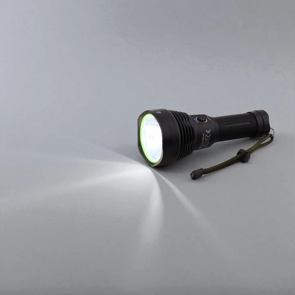 El Feneri 1200 Lümen Uzun Menzil 20W 6000 mAh Şarjlı Powerbank Ledli Işık Lambası Su Geçirmez Kamp - Resim 2