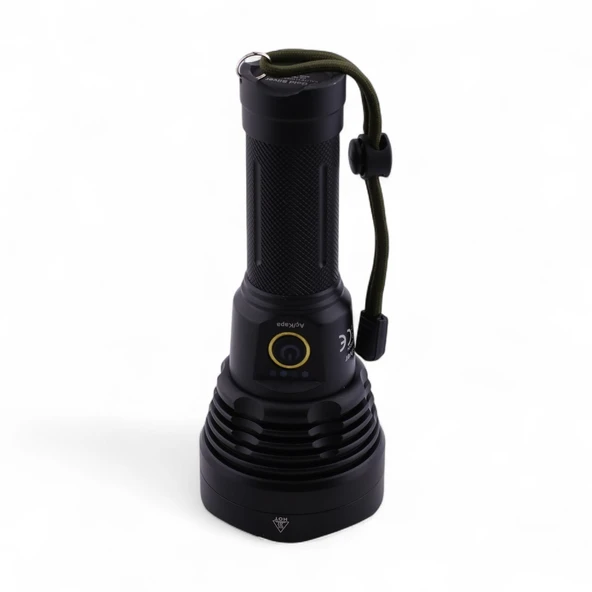 El Feneri 1200 Lümen Uzun Menzil 20W 6000 mAh Şarjlı Powerbank Ledli Işık Lambası Su Geçirmez Kamp - Resim 3