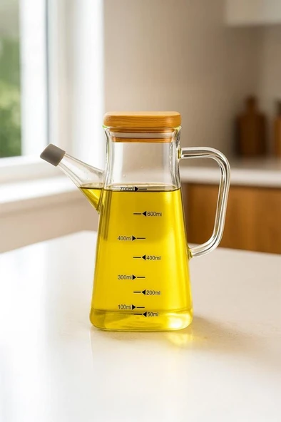 Bambum Rafa - Bambu Kapaklı Yağdanlık 750ml ürün görseli