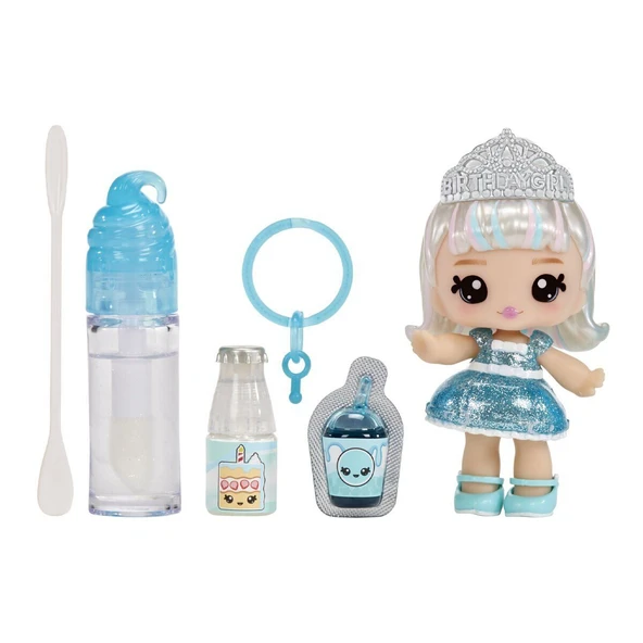 120704 Yummiland Callie Birthday Cake Bebeği ve Dudak Parlatıcısı - 2