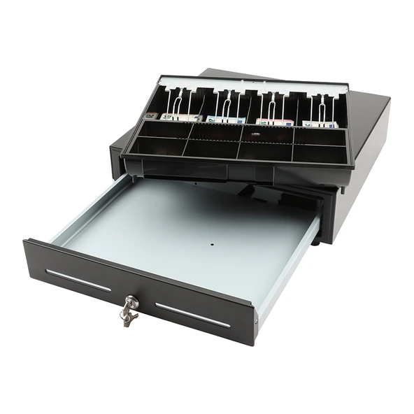 Olympia LD 410AT Easy Push Metal Para Çekmecesi (8 Bozuk Para, 4 Kağıt Para Bölmeli) - 2