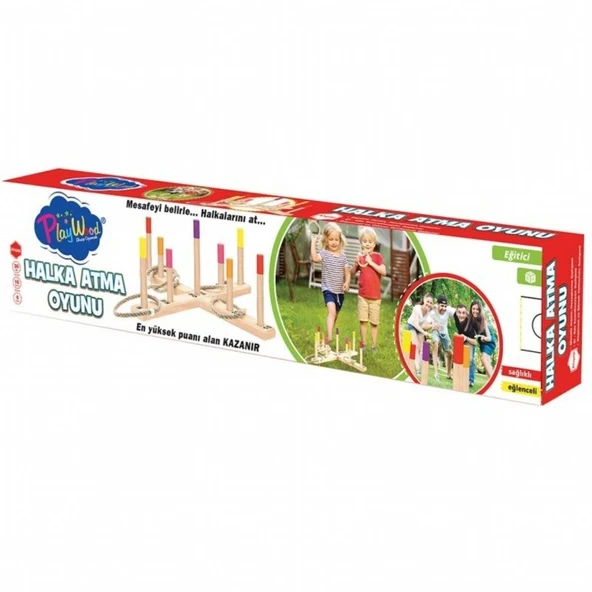PlayWood Ahşap Halka Atma Oyunu 352 - 3