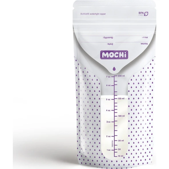 Mochi Anne Sütü Saklama Poşeti 50 Adet