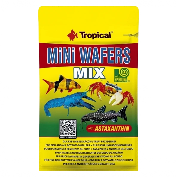 Tropical Mini Wafers Mix 18Gr - 1