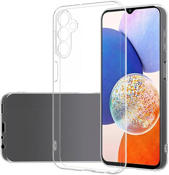 Samsung Galaxy A24 Uyumlu Kamera Korumalı Darbe Önleyici Ultra Slim TPU Şeffaf Silikon Kılıf