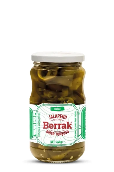 Berrak Jalepeno Turşusu 370 gr. x 6 Adet ürün görseli