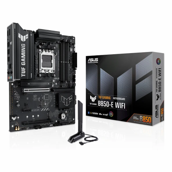 Asus TUF Gaming B850-E WiFi DDR5 (8000MHz)OC M.2 HDMI/DP/USB-C PCIe 5.0 AM5 ATX Anakart ürün görseli 1
