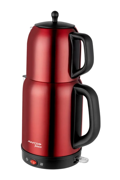 Fresco 2'si 1 Arada Paslanmaz Çelik Çay Makinesi & Su Isıtıcı Kettle - Resim 2