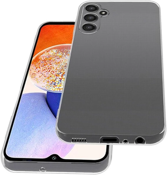 Samsung Galaxy A24 Uyumlu Kamera Korumalı Darbe Önleyici Ultra Slim TPU Şeffaf Silikon Kılıf - 3