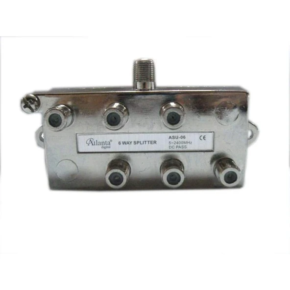 ASU-06 1/6 6lı Uydu Bölücü Splitter 5-2400 MHz - 1