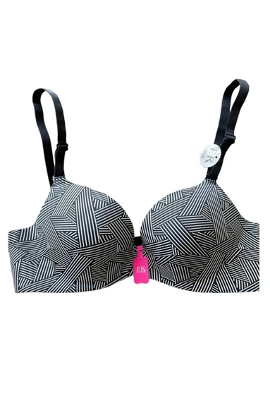 FK Kadın Lazer Kesim Desteksiz Dolgusuz Balenli Soft Sütyen - 3