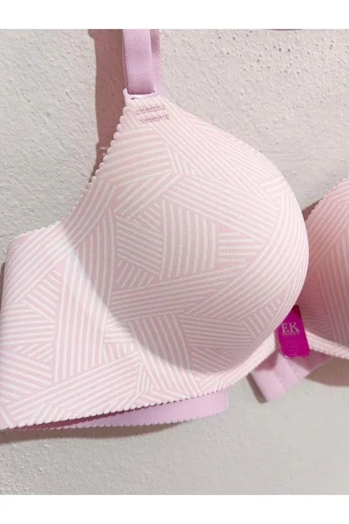 FK Kadın Lazer Kesim Desteksiz Dolgusuz Balenli Soft Sütyen - 8