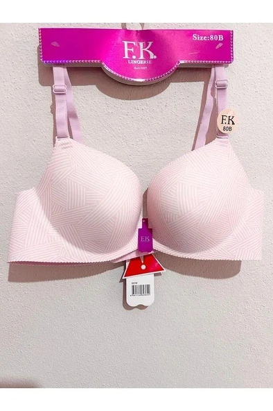 FK Kadın Lazer Kesim Desteksiz Dolgusuz Balenli Soft Sütyen - 7