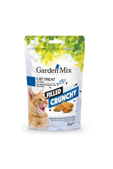 Gardenmix Ton Balıklı İçi Dolgulu Kedi Ödülü 60gr