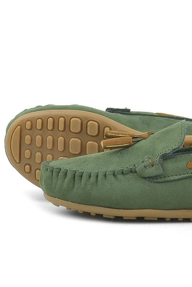 Rakerplus Yeşil Erkek Çocuk Mokasen Ayakkabı - Resim 8