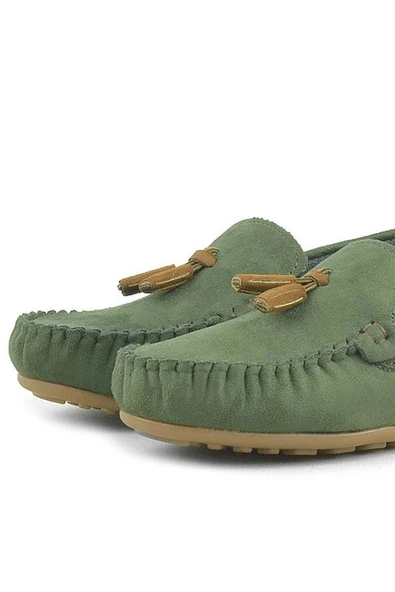 Rakerplus Yeşil Erkek Çocuk Mokasen Ayakkabı - Resim 7