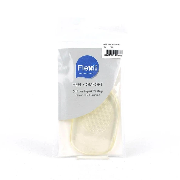 Flexi Care Erkek Ayakkabı Tabanlık Silikon Topuk Yastığı - 3